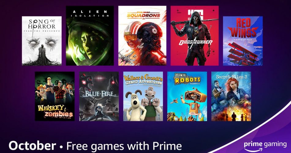 contenu offert prime gaming octobre 2021