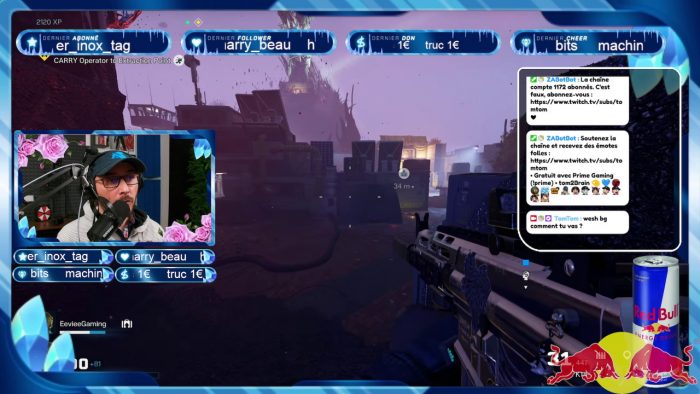 pire streamer overlay surchargé