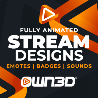 OWN3D BOUTIQUE POUR STREAMERS