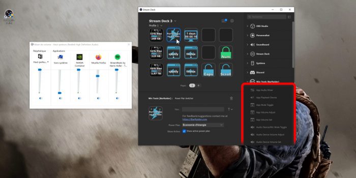 stream deck plugin win tools