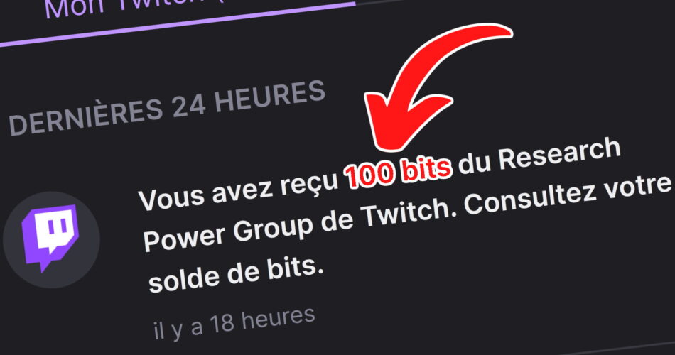 obtenir des bits gratuits sur twitch