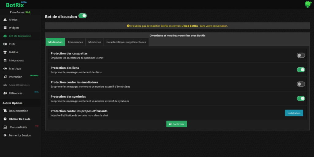 Quel Chatbot Choisir pour son Stream
