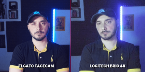 elgato facecam vs logitech brio faible luminosité