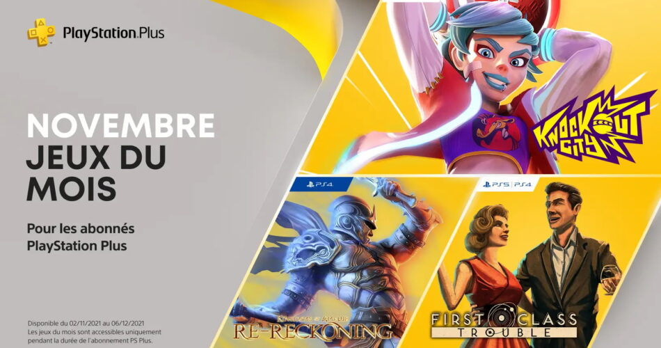 jeux offerts playstation plus novembre 2021