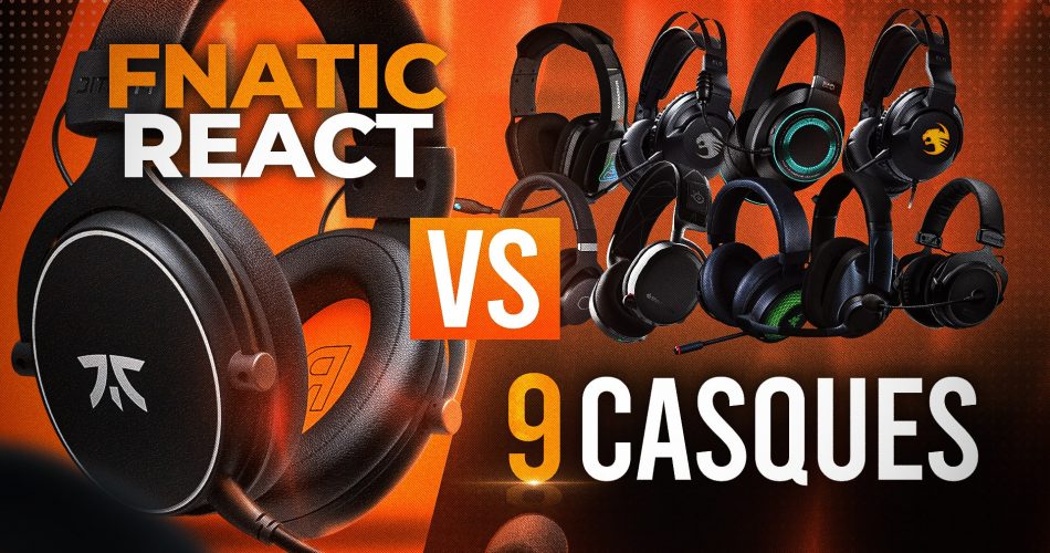 Fnatic React - Meilleur Micro-Casque Gamer pour Stream #2