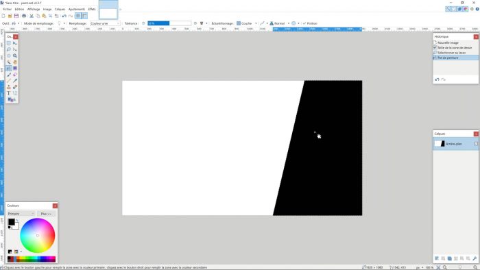 création de masque paint net