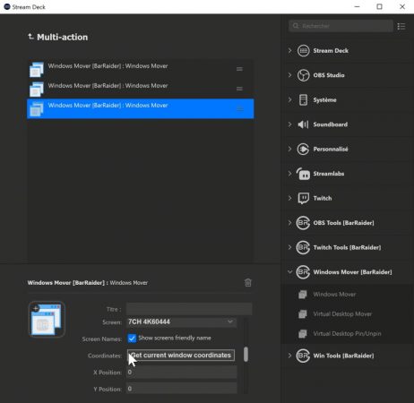stream deck plugin windows mover resizer