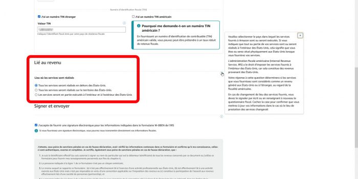 twitch questionnaire fiscal relatif aux services