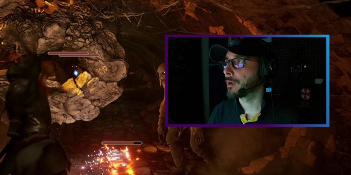 streamer dans le noir