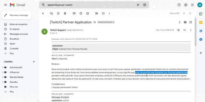 twitch rejoindre le programme partner