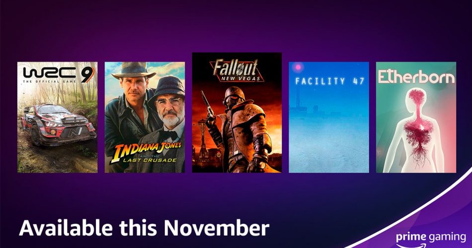 jeux offerts prime gaming novembre 2022