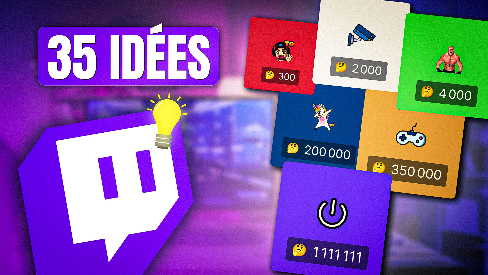 35 Idées de Récompenses en Points de Chaîne Twitch