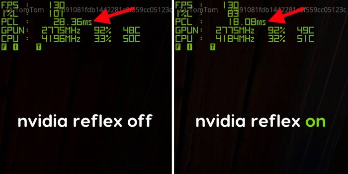 nvidia reflex test latence