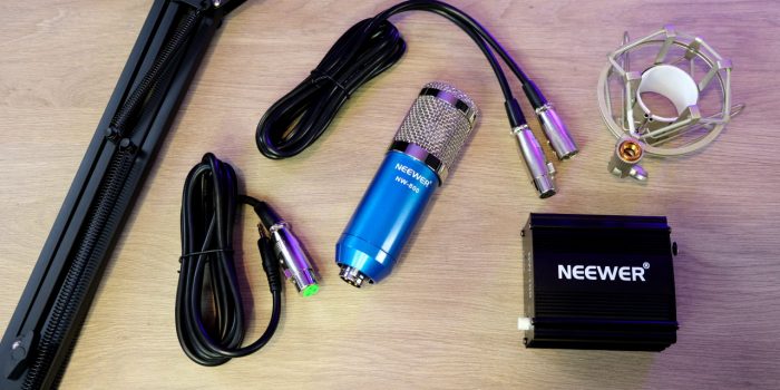 neewer nw800 test xlr