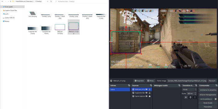 nerd or die installer un overlay sur obs