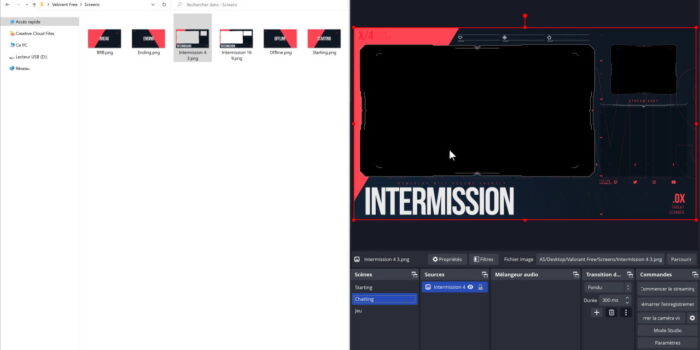 streamspell installer un overlay sur obs