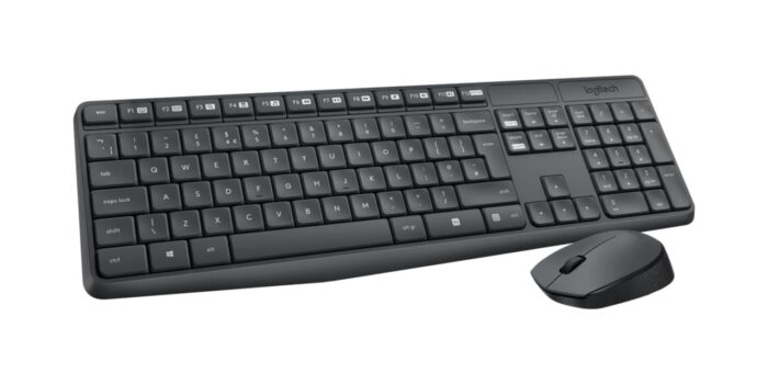 combo sans fil clavier souris logitech mk235