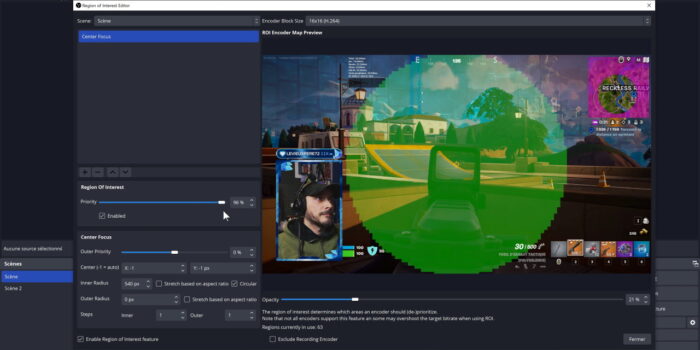 obs plugin roi editor center focus region