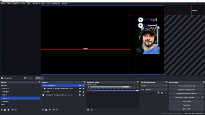 obs grope webcam sur overlay principal own3d pro