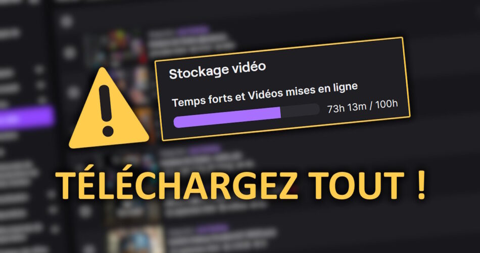 Comment Télécharger TOUS ses Temps forts Twitch