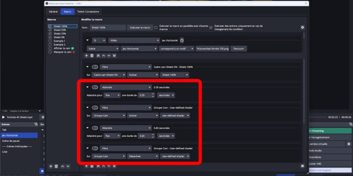 advanced scene switcher macro action secousses