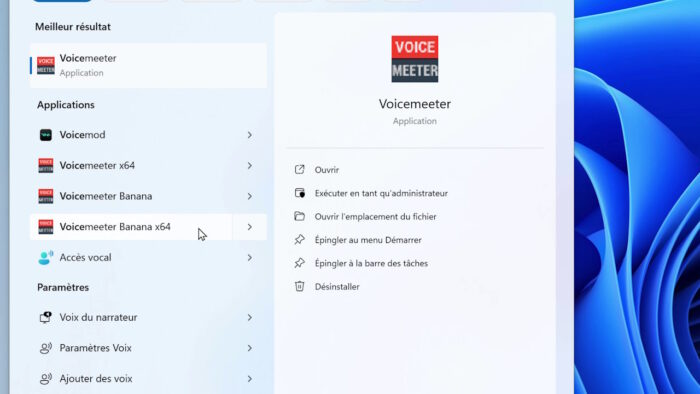 choisir la bonne version de voicemeeter sous windows