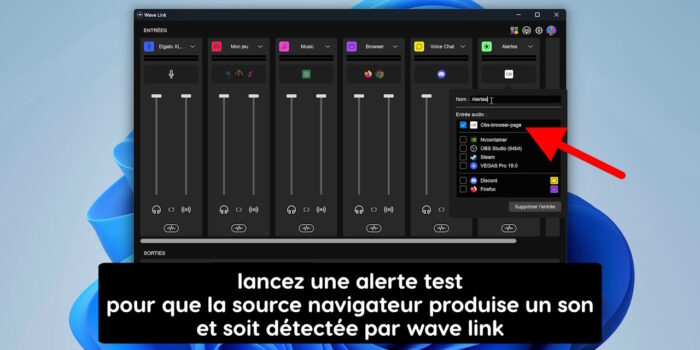 wave link ajout d'une entrée pour les alertes obs