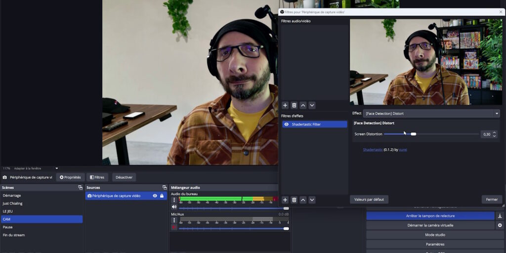 obs plugin shadertastic exemple shader 1