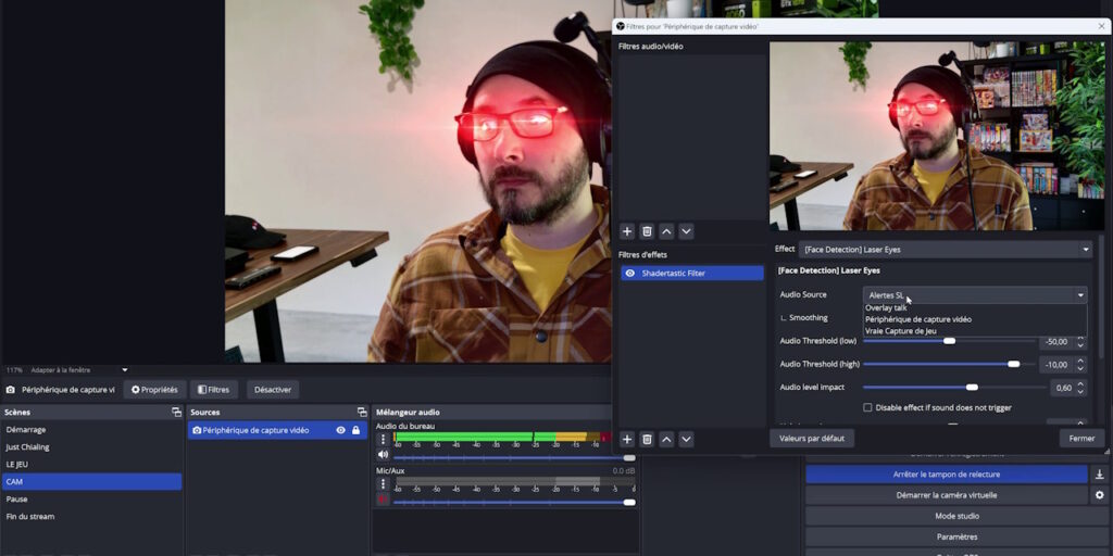 obs plugin shadertastic exemple shader 2