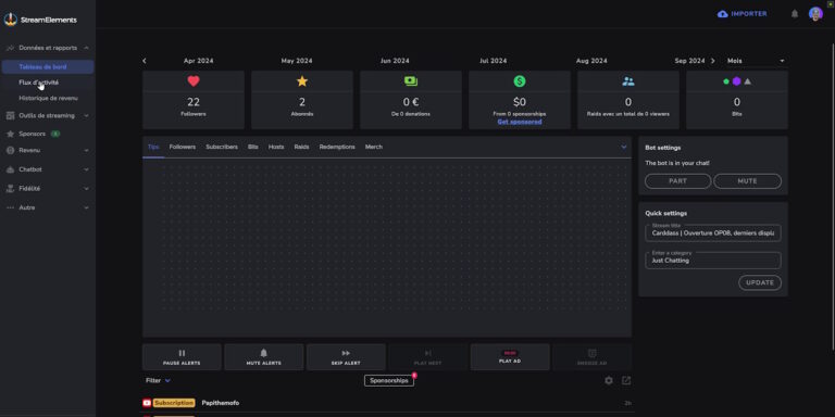 Comment Configurer StreamElements