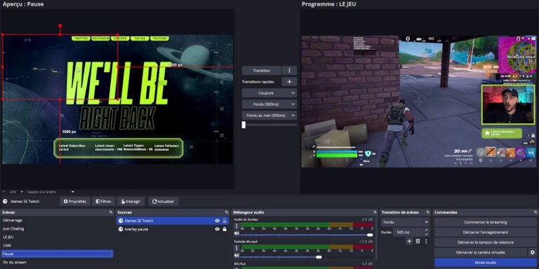 Obs Studio Mode OBS Studio : Astuces pour les Débutants