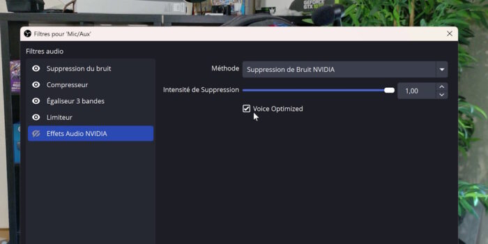 obs rtx audio effects voice active detection