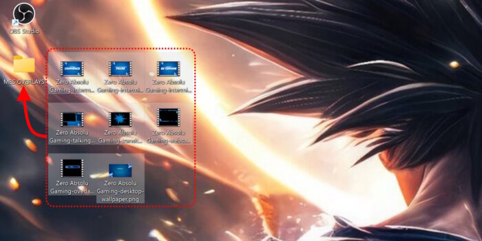 sauvegarde obs préparation fichiers médias