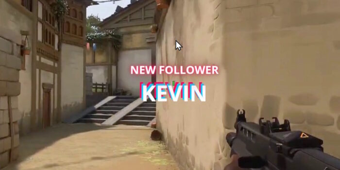 streamlabs alertes css avec deux animations résultat final sur obs