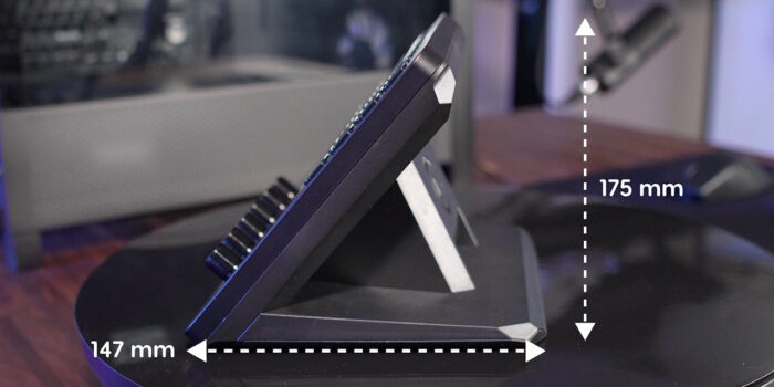 Stream Deck + XL dimensions profondeur et hauteur