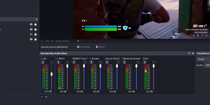 obs plugin reorderable audio mixer aperçu du nouveau mélangeur audio