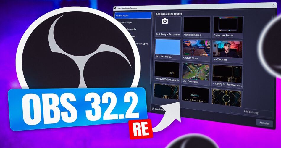 Mise à Jour OBS Studio 32.2 La Feature Folle