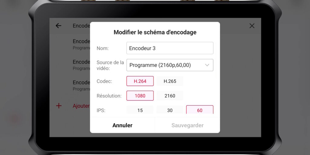obsbot talent 2 réglages twitch 2