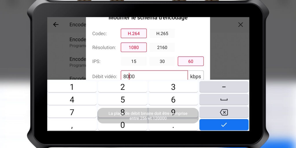 obsbot talent 2 réglages twitch 3