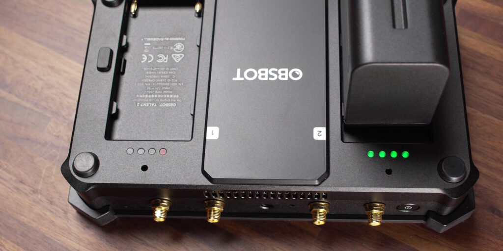 obsbot talent 2 remplacement des batteries à chaud